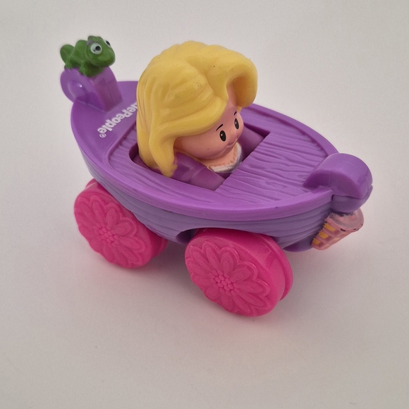 Fisher Price Little People Disney Wheelies Rapunzel Toy - Picture 4 of 6